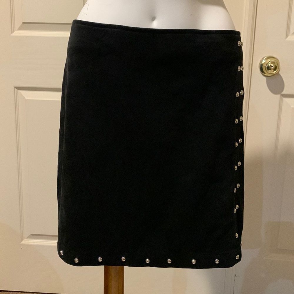 Primark soft studded black skirt. Size 12